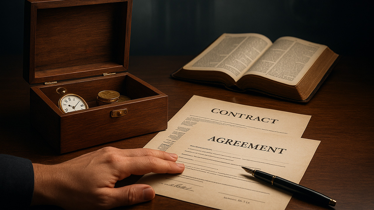 Догвоор/споразумение за подписване