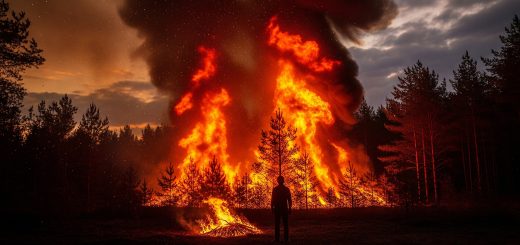 Мъж в огъня - подпалвач