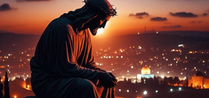 Исус плаче над Йерусалим