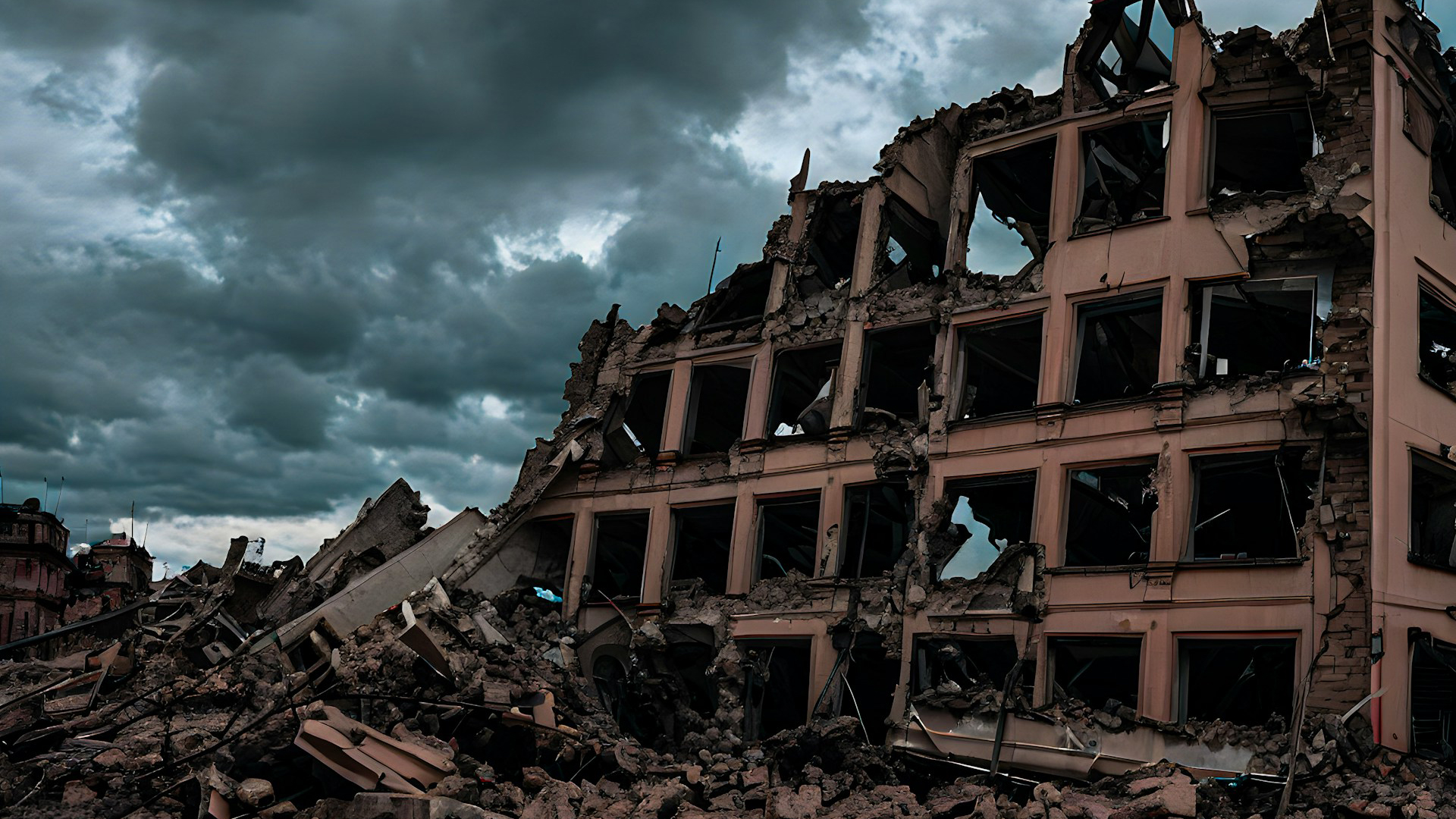 Войната в Украйна - Разрушени сгради